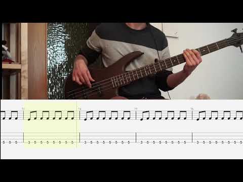 Deep Purple - Black Night | Bass Cover (with Playalong-Tabs)