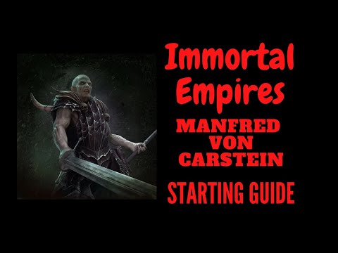 Total War: Warhammer III - Vampire Counts starting Guide For Manfred Von Carstein