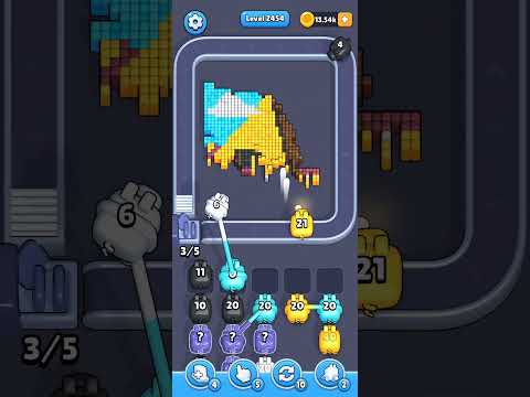 Pixel Flow Level 2454 Walkthrough