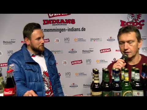 12 Spieltag Oberliga Süd 17/18 Pressekonferenz ECDC Memmingen vs EHC Waldkraiburg