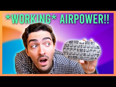 We got a REAL, WORKING AirPower prototype!!!