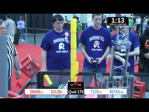 2015 VRC Engr Q170 - 2845B 5313B vs 7125 8176A - 62 to 71 - VEX Worlds 2015 - Engineering Division