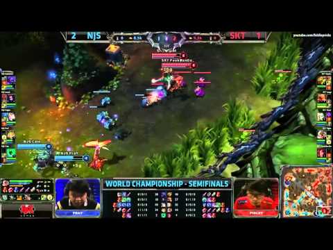 NaJin Black Sword vs SKT Telecom T1 Game 4 (S3 World Championship Semi Finals)