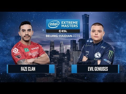CSGO - Faze vs Evil Geniuses - IEM Beijing 2019 - Fase de grupos - Dust2
