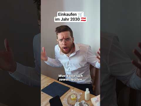 Einkaufen im Jahr 2030 🛒🇦🇹😅 #österreich #comedy #rap