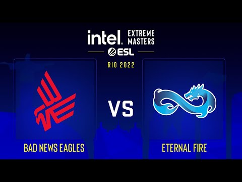 Bad News Eagles vs Eternal Fire | Map 1 Dust2 | IEM Road to Rio 2022 Europe RMR A
