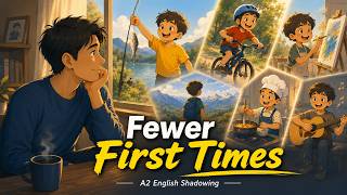 Growing Up Means Fewer First Times | A2 English Shadowing
