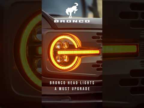 Simple Mod. Big Impact! Amber DRLs on My Ford Bronco!