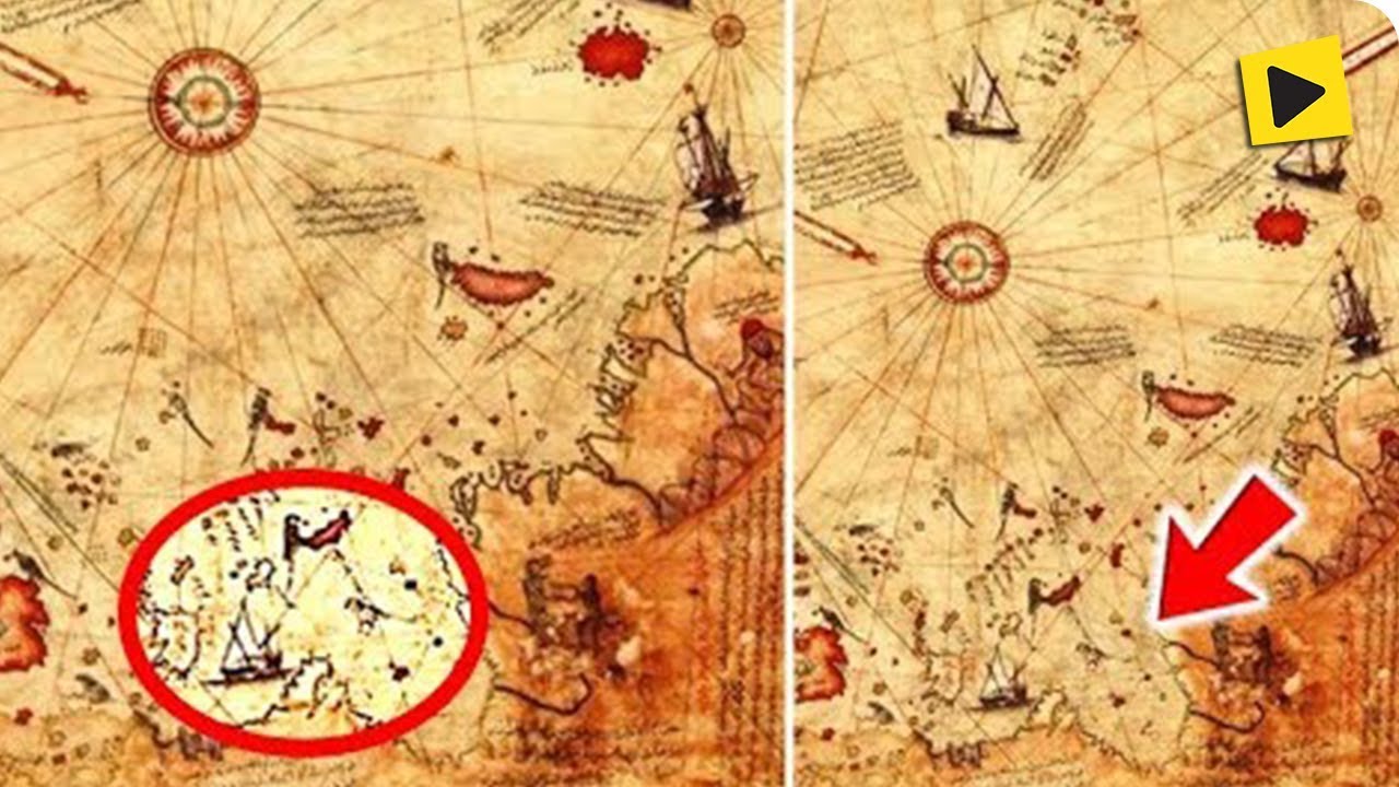 O MISTERIOSO MAPA ANTIGO QUE OS CIENTISTAS NÃO CONSEGUEM EXPLICAR!