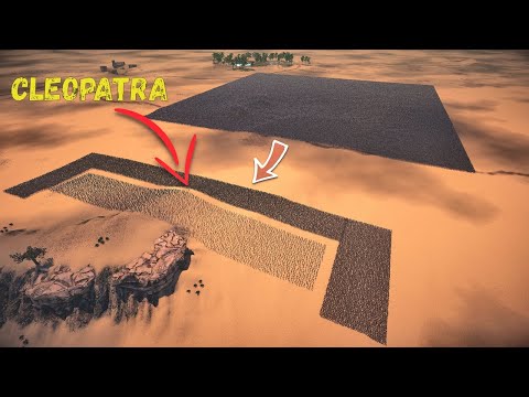 Can Roman Legion Protect Cleopatra From 410,000 Zombies - UEBS 2