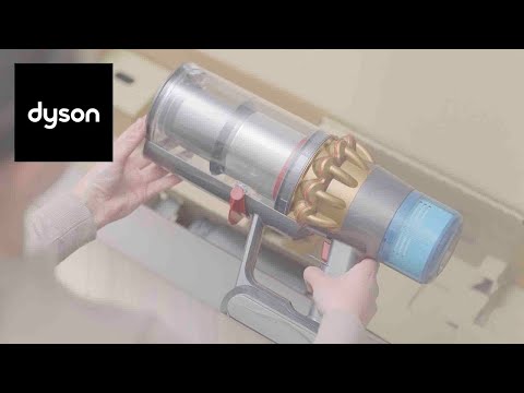 How to set up and Use Dyson V15 Detect™ cordless vacuum | Assembly, charging and emptying guide
