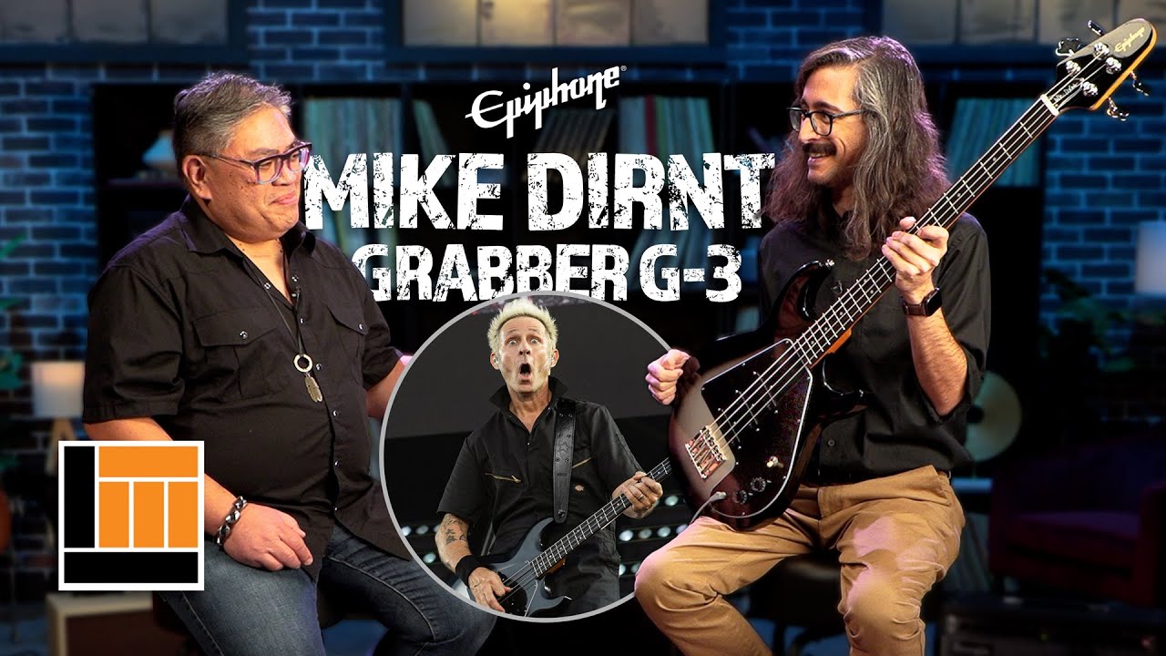 opens link to We LEAKED the Epiphone Mike Dirnt Grabber G-3 Bass