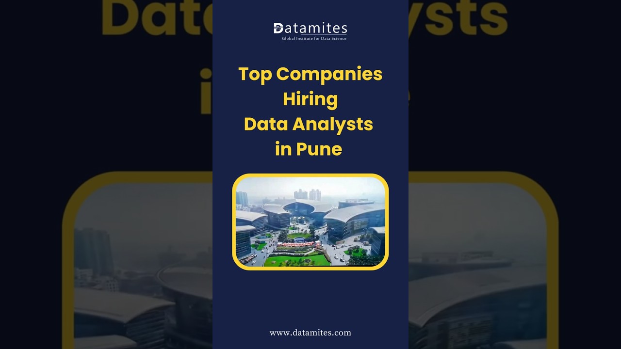 Top Companies Hiring Data Analysts in Pune | #dataanalystpune