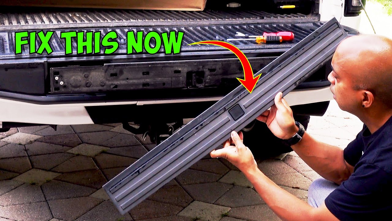 F150 Tailgate Step Cover Keeps Falling Off - How To Fix It