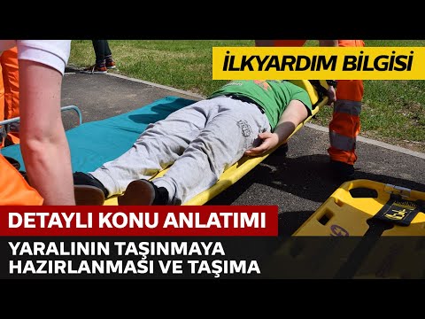 Yaralının Taşınmaya Hazırlanması ve Taşıma Şekilleri Yaralının Taşınmaya Hazırlanması ve Taşıma Şekilleri