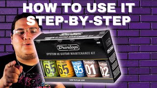 Video thumbnail for HOW TO use Dunlop System 65 Guitar Maintenance Kit by Cory Plays Bass