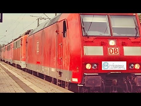 Führerstandsmitfahrt Cabride Streckenkunde Oberhausen Osterfeld bis Seelze auf  BR185 in 4K