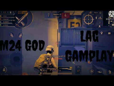 BGMI Lag Gamplay M24 God LG Q6 Gamplay Kunal gamer