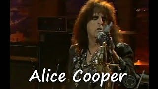Alice  Cooper  - Dirty Diamonds  8-17-06 Late Show