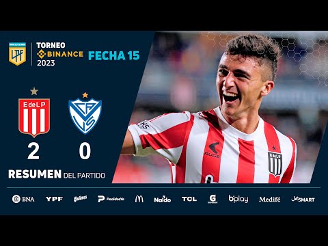 #TorneoBinance 2023 | Fecha 15 | resumen de Estudiantes - Vélez