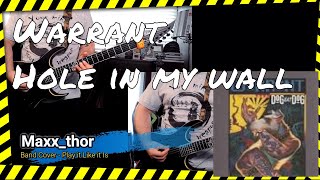 Warrant - Hole in my wall - (Rhythm Guitar Cover | Play It Like the Record)