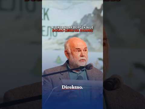 Aleksandar Berček nije došao ćerki na svadbu: Njegov odnos prema deci godinama privlači pažnju
