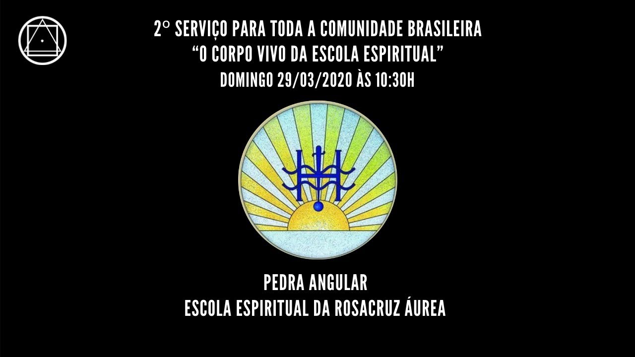 Serviço Templário On-Line para toda a Comunidade - 29/03/2020 - 10h30