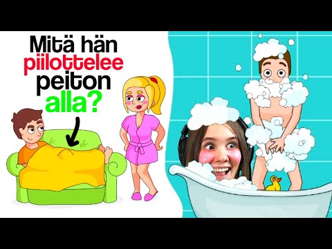 MITÄHÄN PEITON ALTA TÄLLÄ KERTAA LÖYTYY...