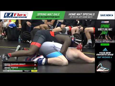 [boutNo] 250 Izayah Rahman-bailey New York Vs Drake Madole Team Texas