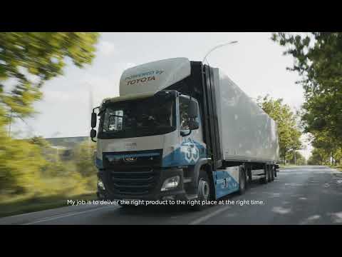 Toyota introduces hydrogen fuel cell truck for logistics