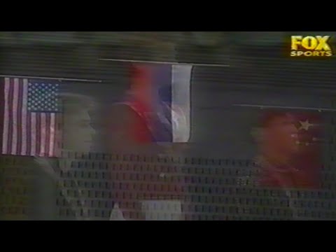 Medal Ceremony Evgeni Plushenko 1997 Russian Anthem [World Junior Figure Skating 97 in Seoul]