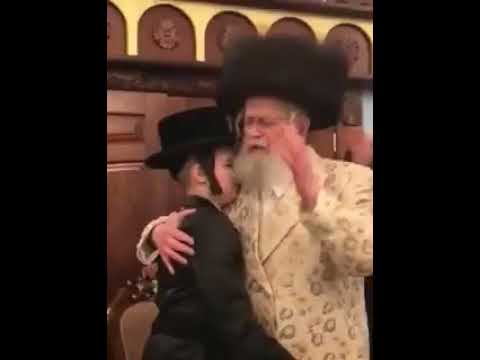 Munkatch Rebbe Celebrating His Grandson's  Bar Mitzva In Munkatch, Ukraine - Shvat 5778.