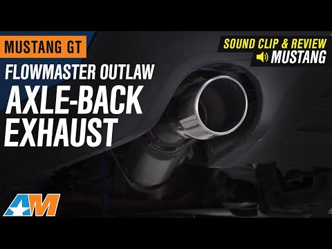 2011-2012 Mustang GT & GT500 Flowmaster Outlaw Axle-Back Exhaust Sound Clip & Review