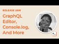GraphQL Editor Console Log CSV To JSON More
