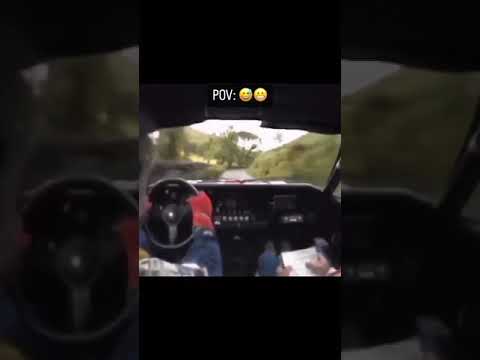 Thumbnail for Rally Car FULL SEND!!!! LOSES Control for a half a second.. Watch till end by rally