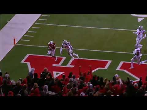 Stanley Morgan vs Ohio State 2017