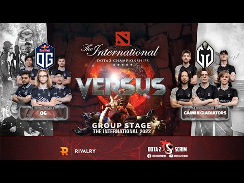 OG vs Gaimin Gladiators - The International 2022: Group Stage - Game Highlights - BO2