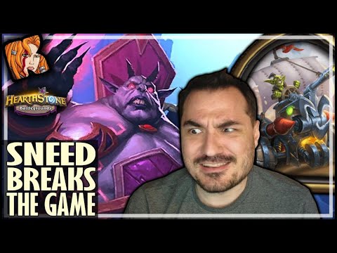 SNEED BREAKS THE GAME! - EPISODE II - Hearthstone Battlegrounds