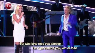 FOREVER YOUNG  - Rod Stewart and daughter Ruby DUET