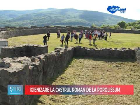 IGIENIZARE LA CASTRUL ROMAN DE LA POROLISSUM