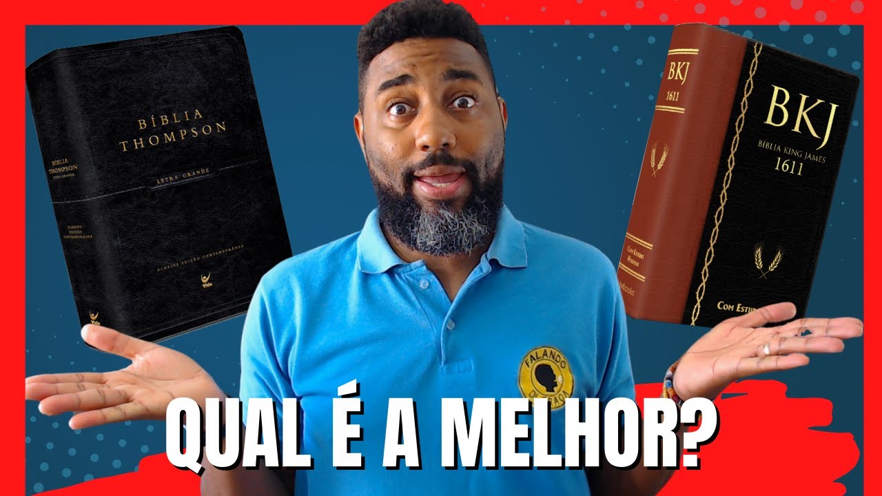 🔴BKJ1611 ESTUDO HOLMAN X BÍBLIA THOMPSON - BATALHA DAS BÍBLIAS - Qual a melhor? | Flávio Sacramento