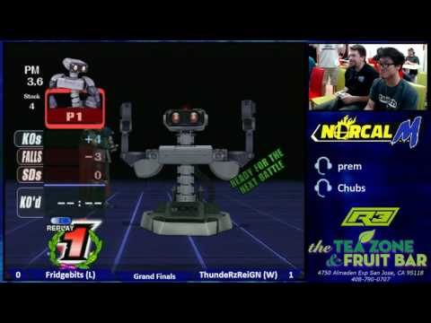 Fridgebits (Luigi, ROB, Game and Watch) v SiS | ThundeRzReiGN (Marth, Falcon) - Grand Finals