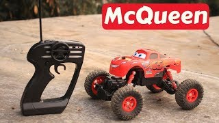 Mcqueen Disney Pixar Car Off-Road Climbing  Unboxing &amp; Review