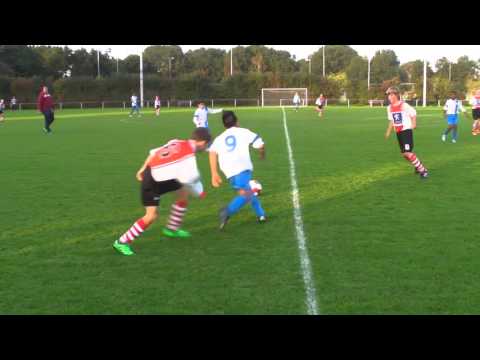 RKAVV Leidschendam D2 - DWO D2, 1ste helft