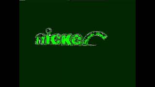 Nickelodeon Logo in Green Chorded