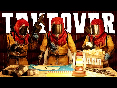 Rust - ONLINE RAIDING CLANS on FORCE WIPE (Group Survival)