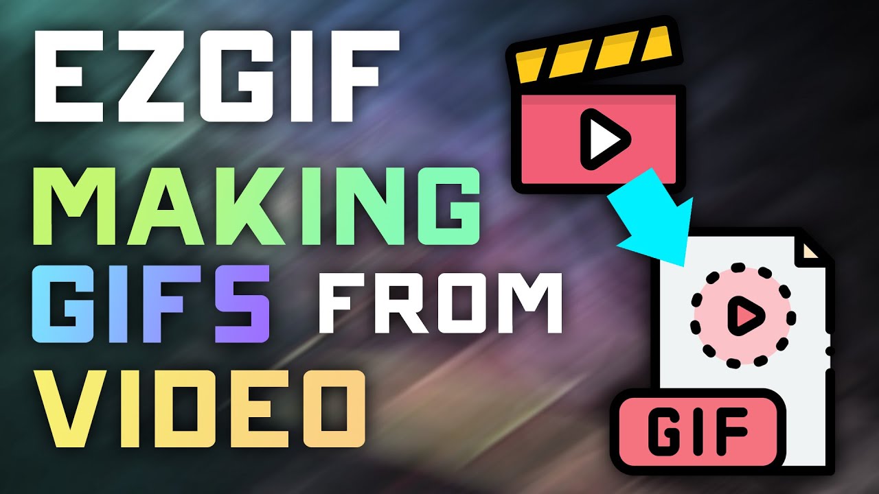 Converting Videos to Animated GIFS w/ EZGIF.COM - 2024 Tutorial