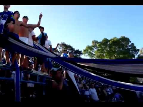 "Hinchada de Almagro 2016" Barra: La Banda Tricolor &bull; Club: Almagro