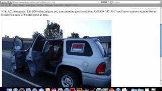 Craigslist Moses Lake WA Used Cars - Vehicles for Sale by Owner Under $1000 in 2012