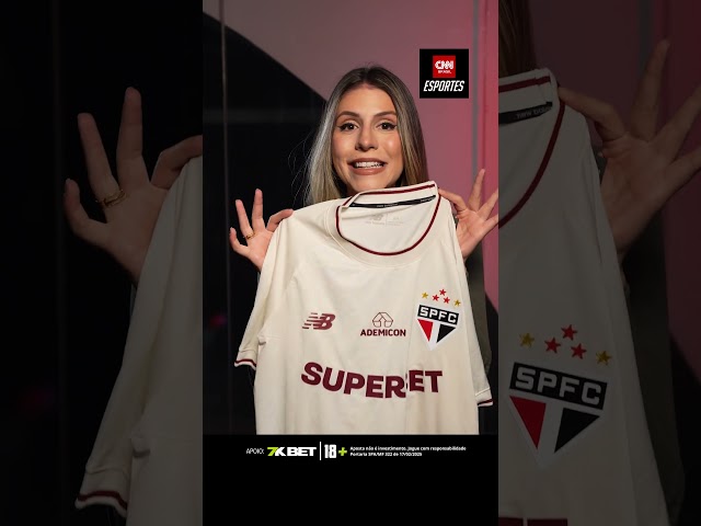 Você já viu a camisa III do São Paulo em detalhes?